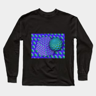 trippy op-art Long Sleeve T-Shirt